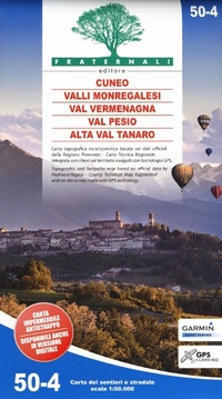 Abbildung von: Val Vermenagna - Valle Pesio - Cuneo - Valli Monregalesi: 50-4 - Fraternali Editore