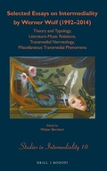 Cover: Selected Essays on Intermediality by Werner Wolf (1992-2014) - Brill