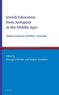 Cover: Jewish Education from Antiquity to the Middle Ages - Brill