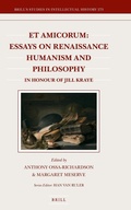 Cover: Et Amicorum: Essays on Renaissance Humanism and Philosophy - Brill