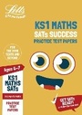 Cover: KS1 Maths SATs Practice Test Papers - Letts Educational
