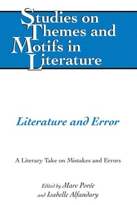 Enlarge image Cover: Literature and Error - Peter Lang Verlag
