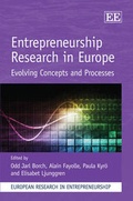 Cover: Entrepreneurship Research in Europe - Edward Elgar Publishing