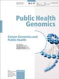 Cover: Cancer Genomics and Public Health - S. Karger