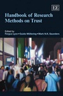 Cover: Handbook of Research Methods on Trust - Edward Elgar Publishing