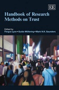 Cover: Handbook of Research Methods on Trust - Edward Elgar Publishing