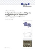 Cover: Development of Nanocrystalline Soft Magnetic Ni-Fe-W Alloy Films and Implementat - TEWISS