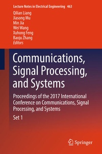Enlarge image Cover: Communications, Signal Processing, and Systems - Springer