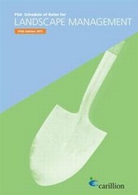 Abbildung von: PSA schedule of rates for landscape management - TSO
