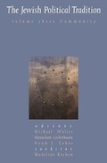 Cover: The Jewish Political Tradition - Yale University Press