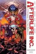 Cover: Afterlife Inc. Volume 4: Man Made God - Big Punch Studios