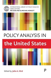 Enlarge image Cover: Policy Analysis in the United States - Policy Press
