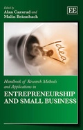 Cover: Handbook of Research Methods and Applications in Entrepreneurship and Small Business - Edward Elgar Publishing