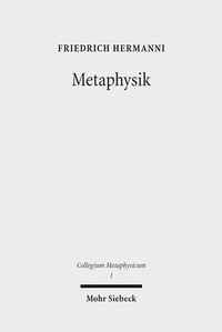Abbildung von: Metaphysik - Mohr Siebeck