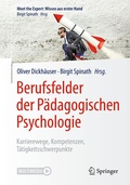 Cover: Berufsfelder der P&auml;dagogischen Psychologie - Springer