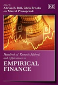 Cover: Handbook of Research Methods and Applications in Empirical Finance - Edward Elgar Publishing
