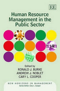 Enlarge image Cover: Human Resource Management in the Public Sector - Edward Elgar Publishing