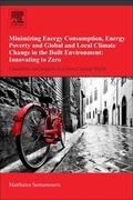 Cover: Minimizing Energy Consumption, Energy Poverty and Global and Local Climate Change in the Built Environment: Innovating to Zero - Elsevier