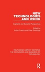 Cover: New Technologies and Work - Routledge