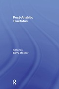 Cover: Post-Analytic Tractatus - Routledge