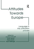 Cover: Attitudes Towards Europe - Routledge