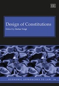 Cover: Design of Constitutions - Edward Elgar Publishing
