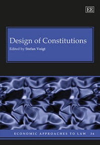 Enlarge image Cover: Design of Constitutions - Edward Elgar Publishing
