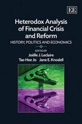Cover: Heterodox Analysis of Financial Crisis and Reform - Edward Elgar Publishing