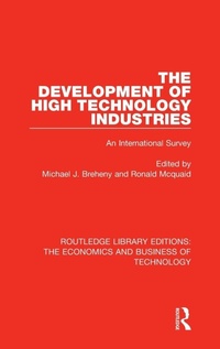 Enlarge image Cover: The Development of High Technology Industries - Routledge