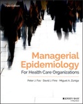 Cover: Managerial Epidemiology for Health Care Organizations - Wiley