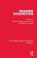 Abbildung von: Reading Acquisition - Routledge