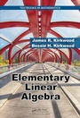 Cover: Elementary Linear Algebra - Chapman & Hall/CRC