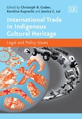 Cover: International Trade in Indigenous Cultural Heritage - Edward Elgar Publishing