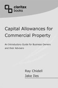 Cover: Capital Allowances for Commercial Property - Claritax Books