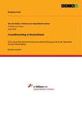 Cover: Crowdinvesting in Deutschland - GRIN Verlag