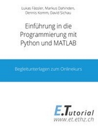 Enlarge image Cover: Programmieren mit Python und Matlab - Books on Demand