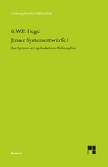 Cover: Jenaer Systementw&uuml;rfe I - Meiner
