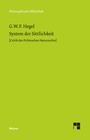 Cover: System der Sittlichkeit - Meiner