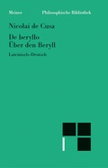Cover: De beryllo. &Uuml;ber den Beryll - Meiner