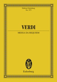 Abbildung von: Messa da Requiem - Schott Music