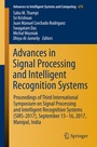 Cover: Advances in Signal Processing and Intelligent Recognition Systems - Springer