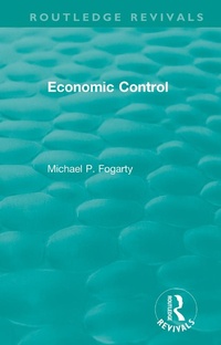 Abbildung von: Routledge Revivals: Economic Control (1955) - Routledge