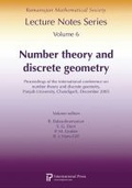 Cover: Number Theory and Discrete Geometry - International Press of Boston Inc