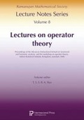 Cover: Lectures on Operator Theory - International Press of Boston Inc
