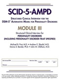 Cover: Structured Clinical Interview for the DSM-5 (R) Alternative Model for Personality Disorders (SCID-5-AMPD) Module III - American Psychiatric Association Publishing