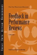 Cover: Feedback in Performance Reviews - Center for Creative Leadership