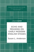 Cover: Echo and Meaning on Early Modern English Stages - Palgrave Macmillan