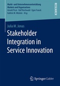 Cover: Stakeholder Integration in Service Innovation - Springer Gabler