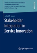 Cover: Stakeholder Integration in Service Innovation - Springer Gabler