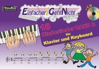 Abbildung von: Einfacher!-Geht-Nicht: 18 Kinderlieder BAND 2 - für Klavier und Keyboard mit CD - LeuWa Verlag